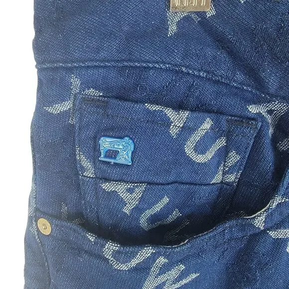 NEW Scotch & Soda Amsterdams Blauw Slim Jeans Blue Size 33